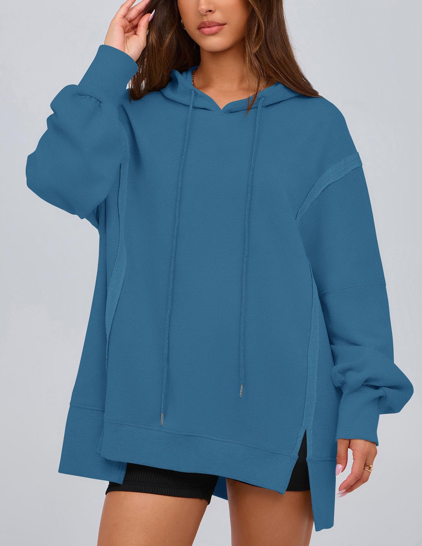Womens Oversized Hoodie 2025 Spring Sweatshirt Long Sleeve