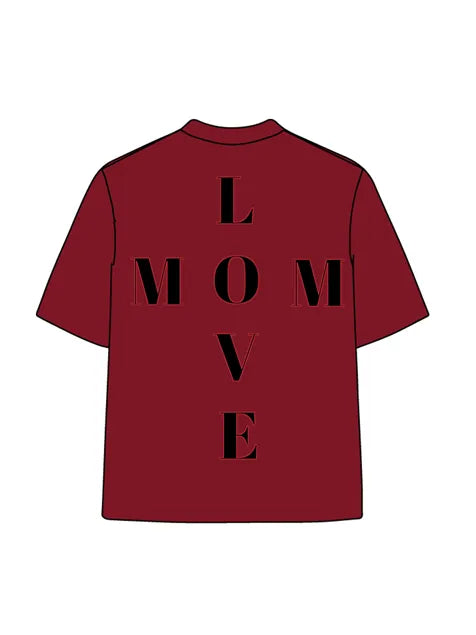 270g Cotton Art Lines Wash Old T-shirt for Mom