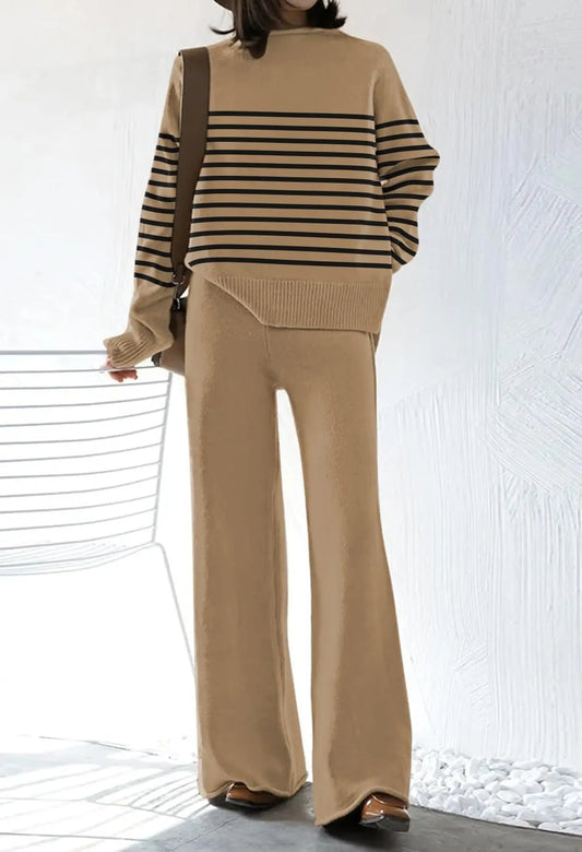 Womens 2 Piece Outfit Set Long Sleeve