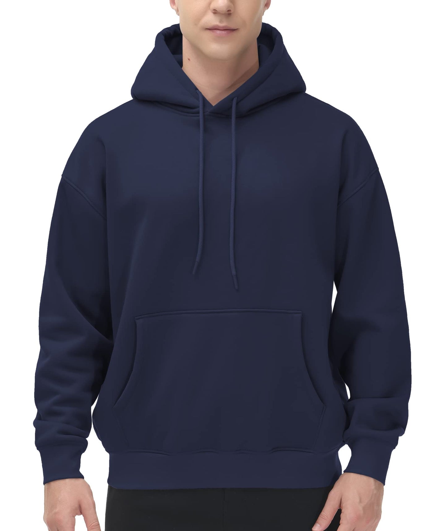 Men's Fleece Pullover Hoodie Loose Fit Ultra Soft
