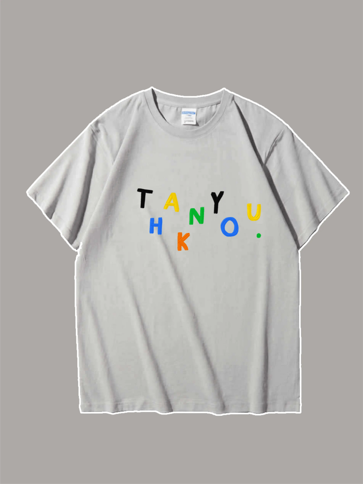 Thank You Letter Graphic T-shirt For Mom