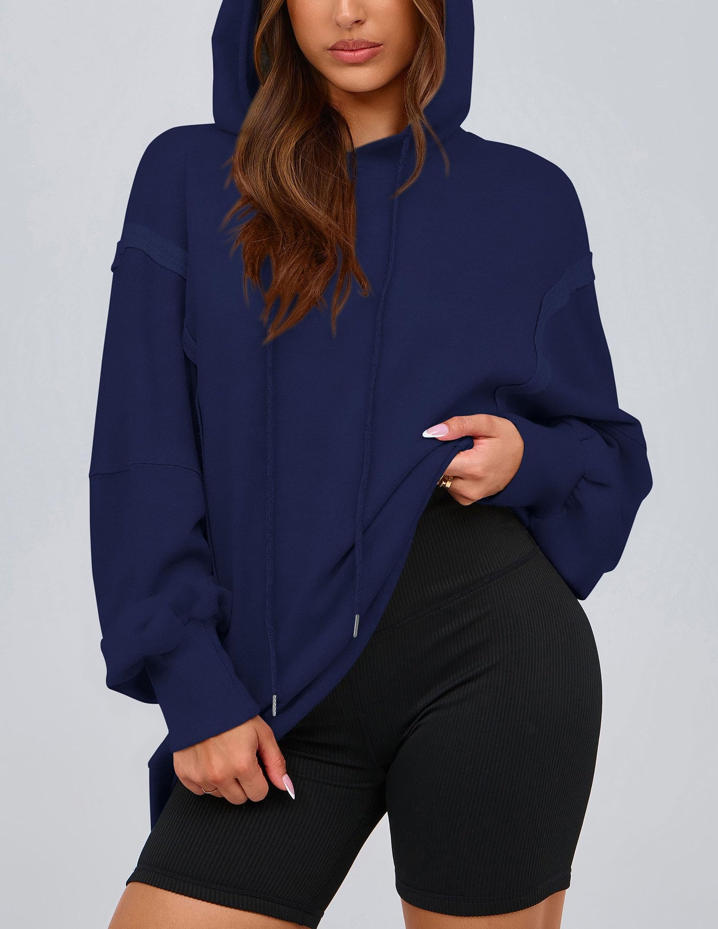 Womens Oversized Hoodie 2025 Spring Sweatshirt Long Sleeve