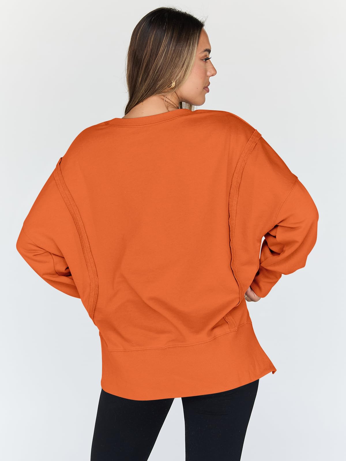 Womens Oversized Sweatshirts Hoodies Crewneck Shirts Fall Outfits