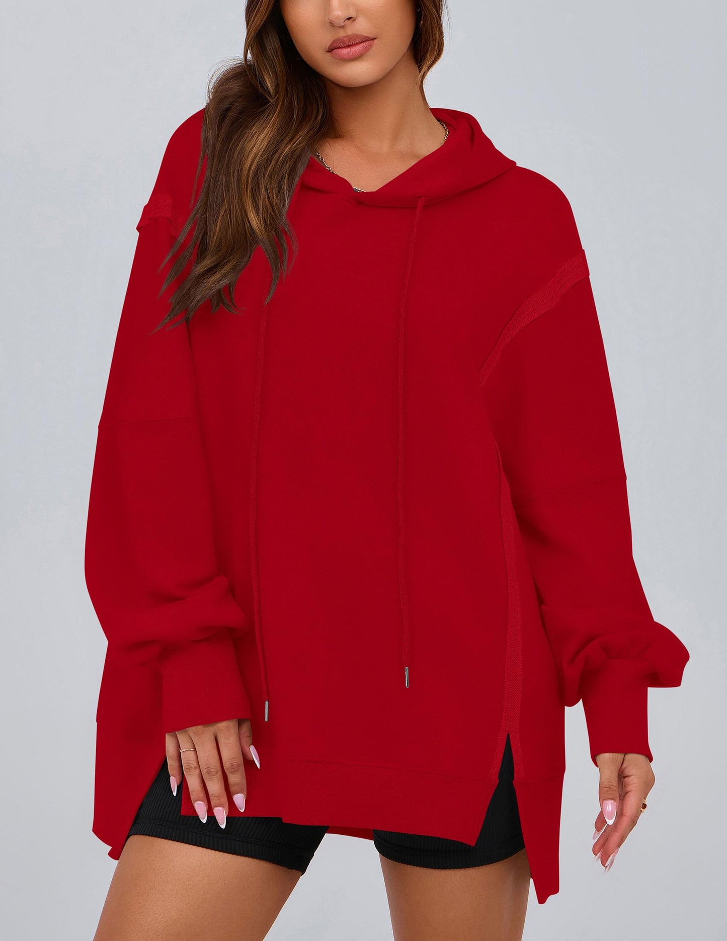 Womens Oversized Hoodie 2025 Spring Sweatshirt Long Sleeve
