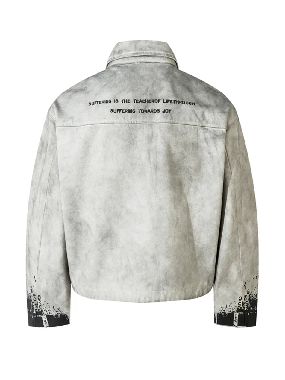 Making Stained Lapel Jacket for Men