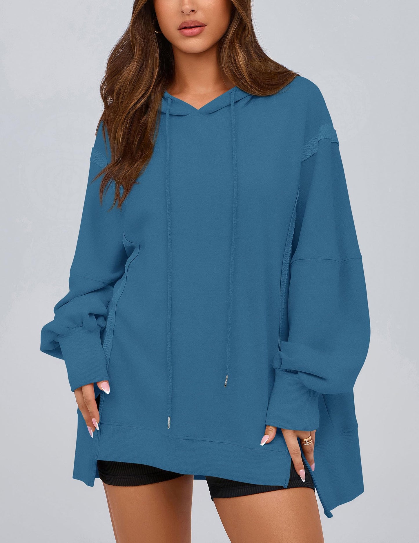 Womens Oversized Hoodie 2025 Spring Sweatshirt Long Sleeve