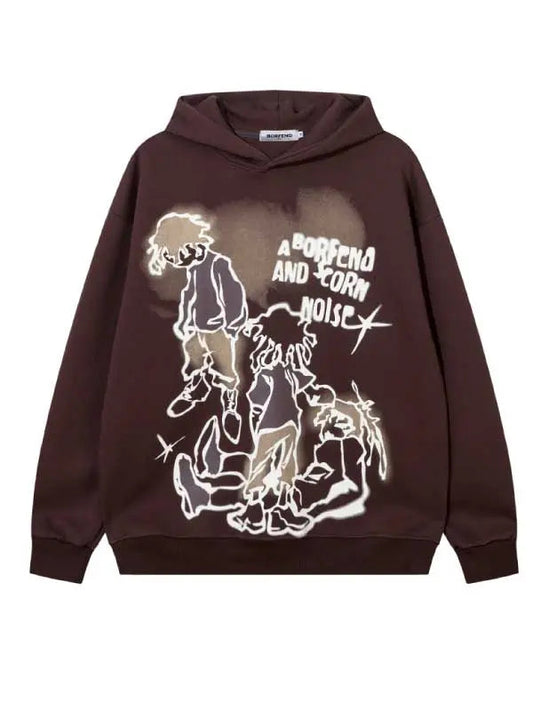 Women's Hip Hop Graphic Hoodie