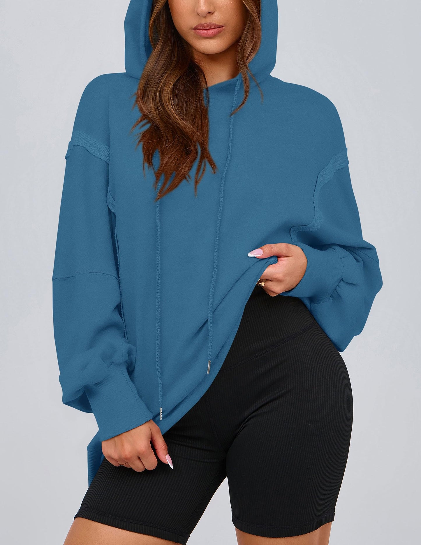 Womens Oversized Hoodie 2025 Spring Sweatshirt Long Sleeve