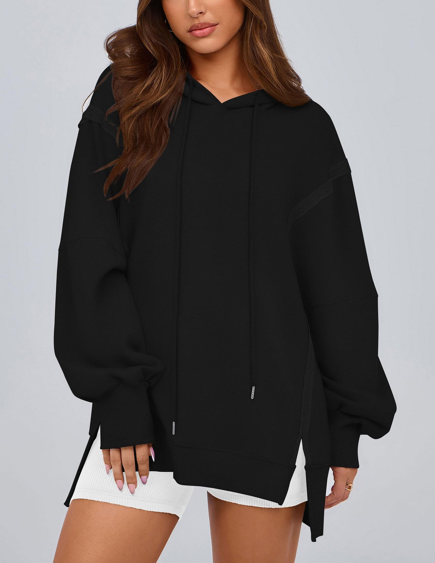 Womens Oversized Hoodie 2025 Spring Sweatshirt Long Sleeve