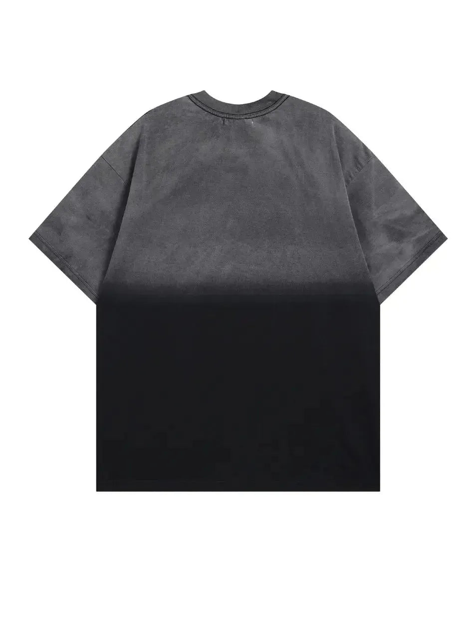Drop Shoulder Tie Dye T-shirt