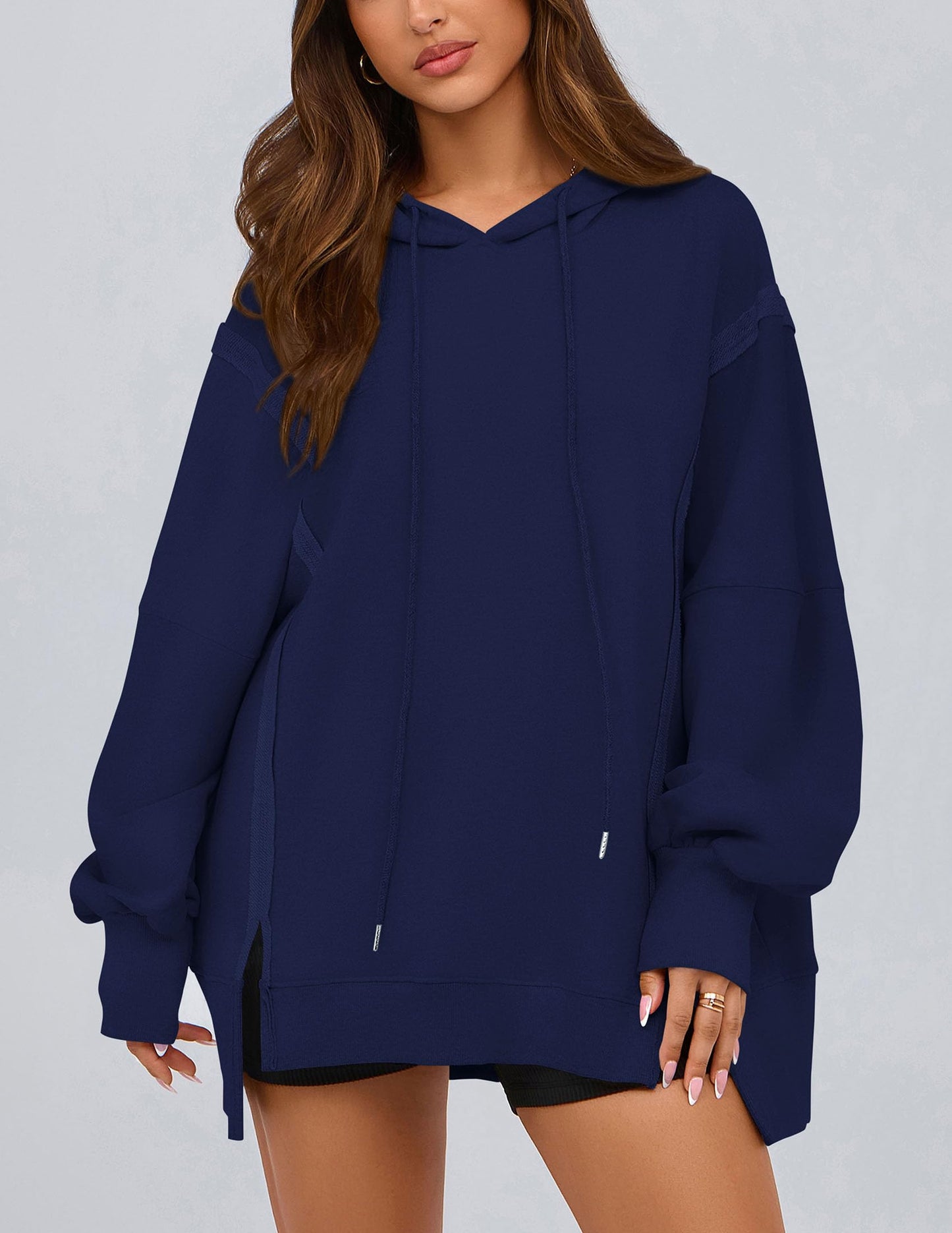 Womens Oversized Hoodie 2025 Spring Sweatshirt Long Sleeve