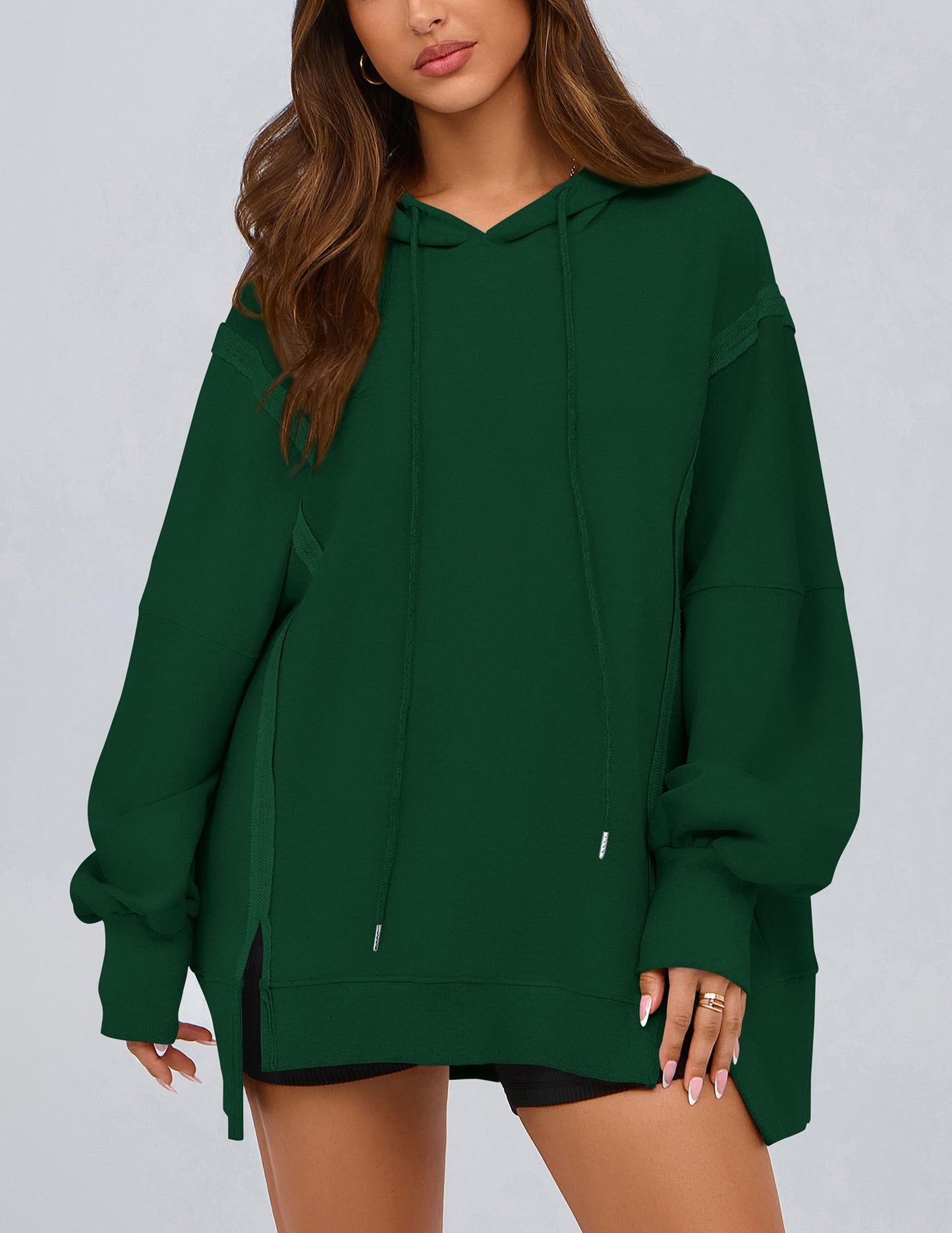 Womens Oversized Hoodie 2025 Spring Sweatshirt Long Sleeve