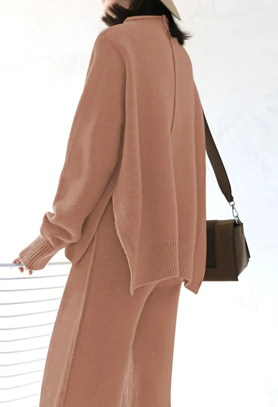 Womens 2 Piece Outfit Set Long Sleeve