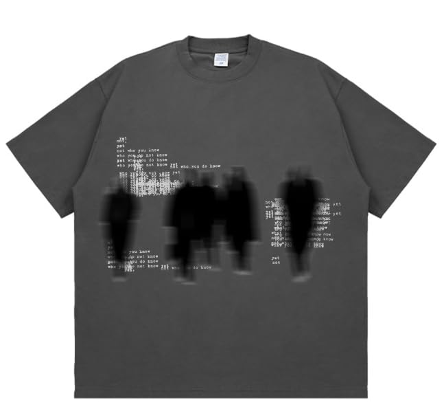 Y2k Graphic Tees Men Streetwear Vintage Oversized Tshirts Unisex Summer Casual Tops