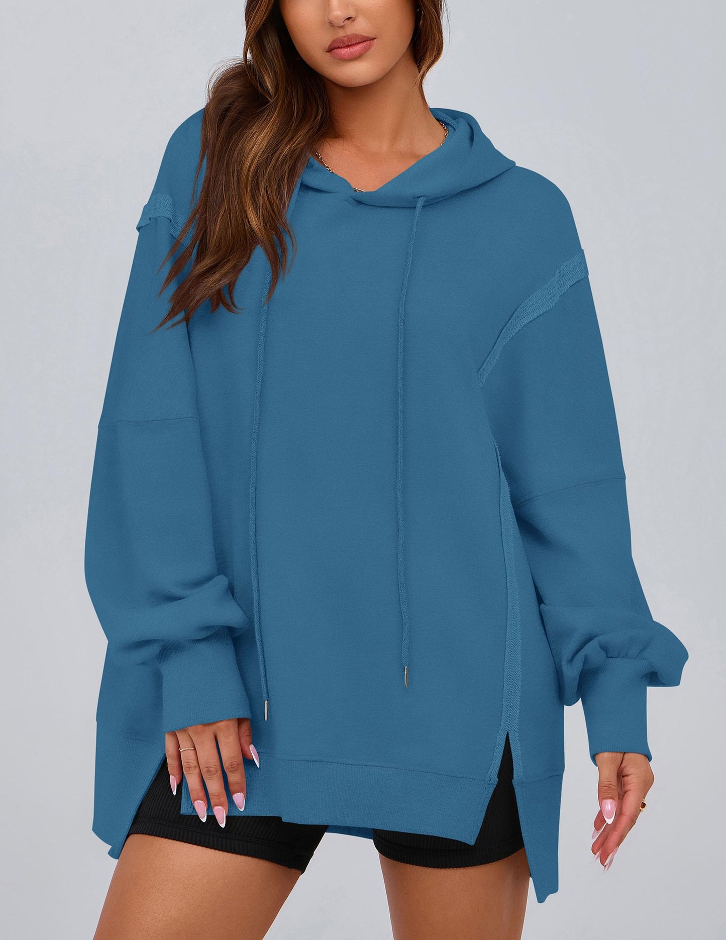 Womens Oversized Hoodie 2025 Spring Sweatshirt Long Sleeve