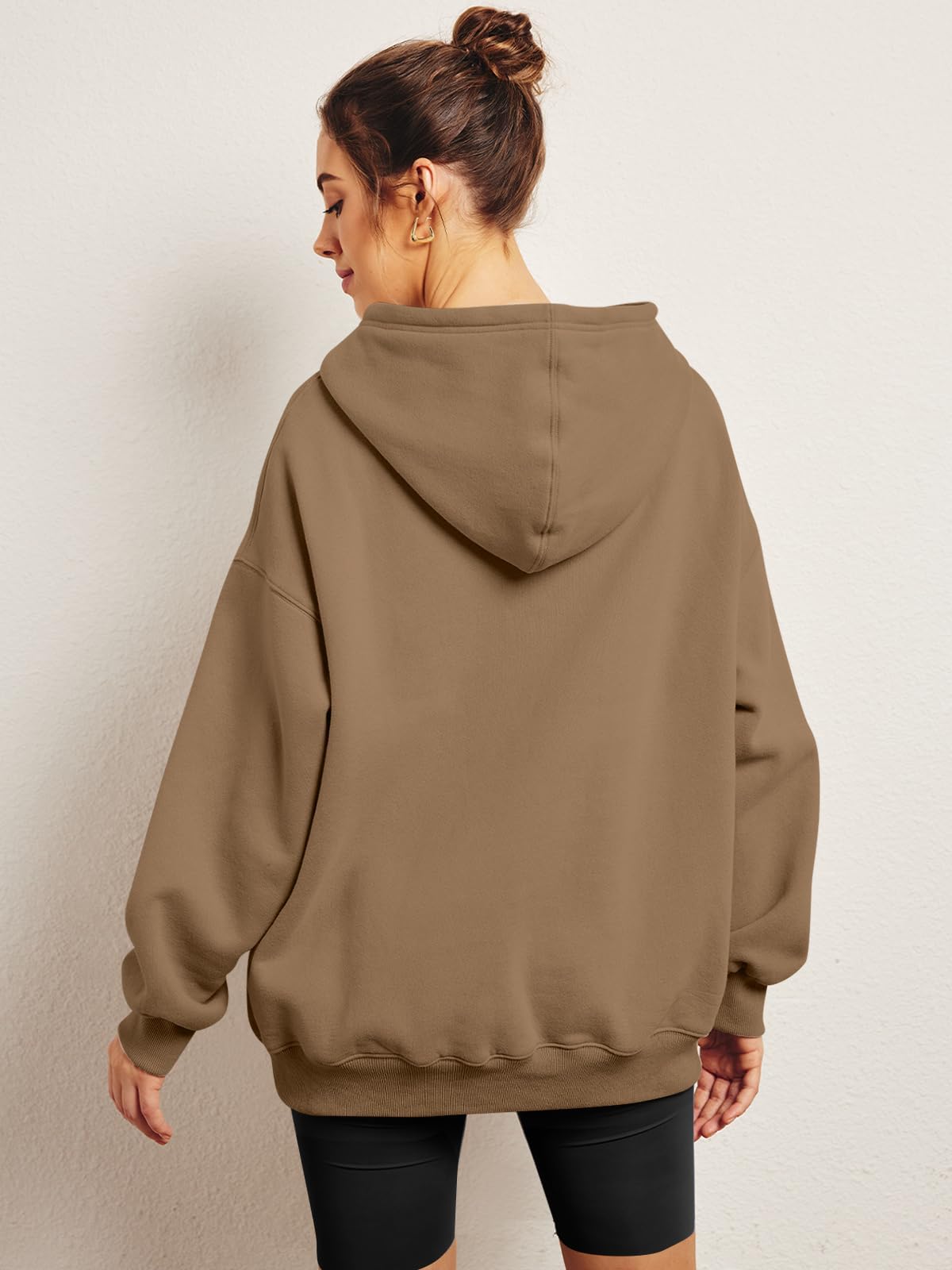 Womens Oversized Sweatshirts Fleece Hoodies Long Sleeve Shirts