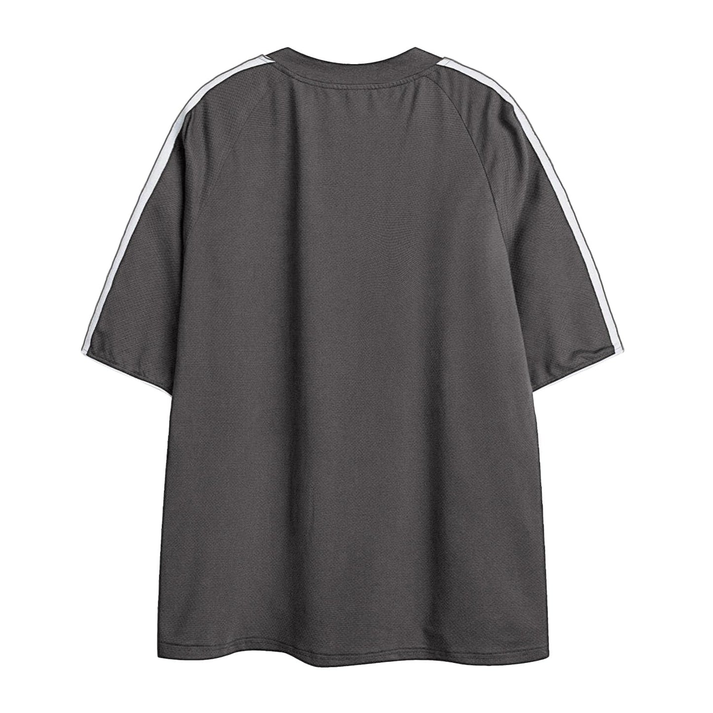 Oversized T Shirt Men 90s Shirt Unisex Streetwear Contrast Color Graphic Tees