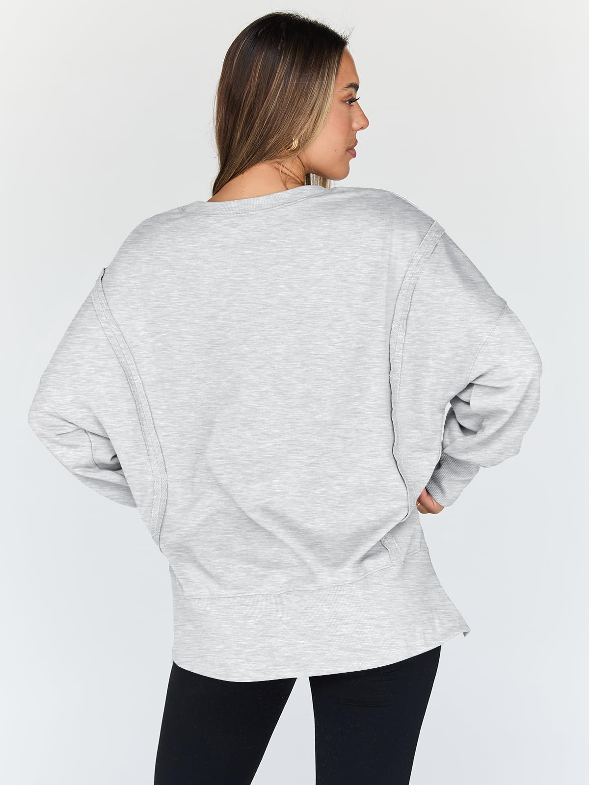 Womens Oversized Sweatshirts Hoodies Crewneck Shirts Fall Outfits