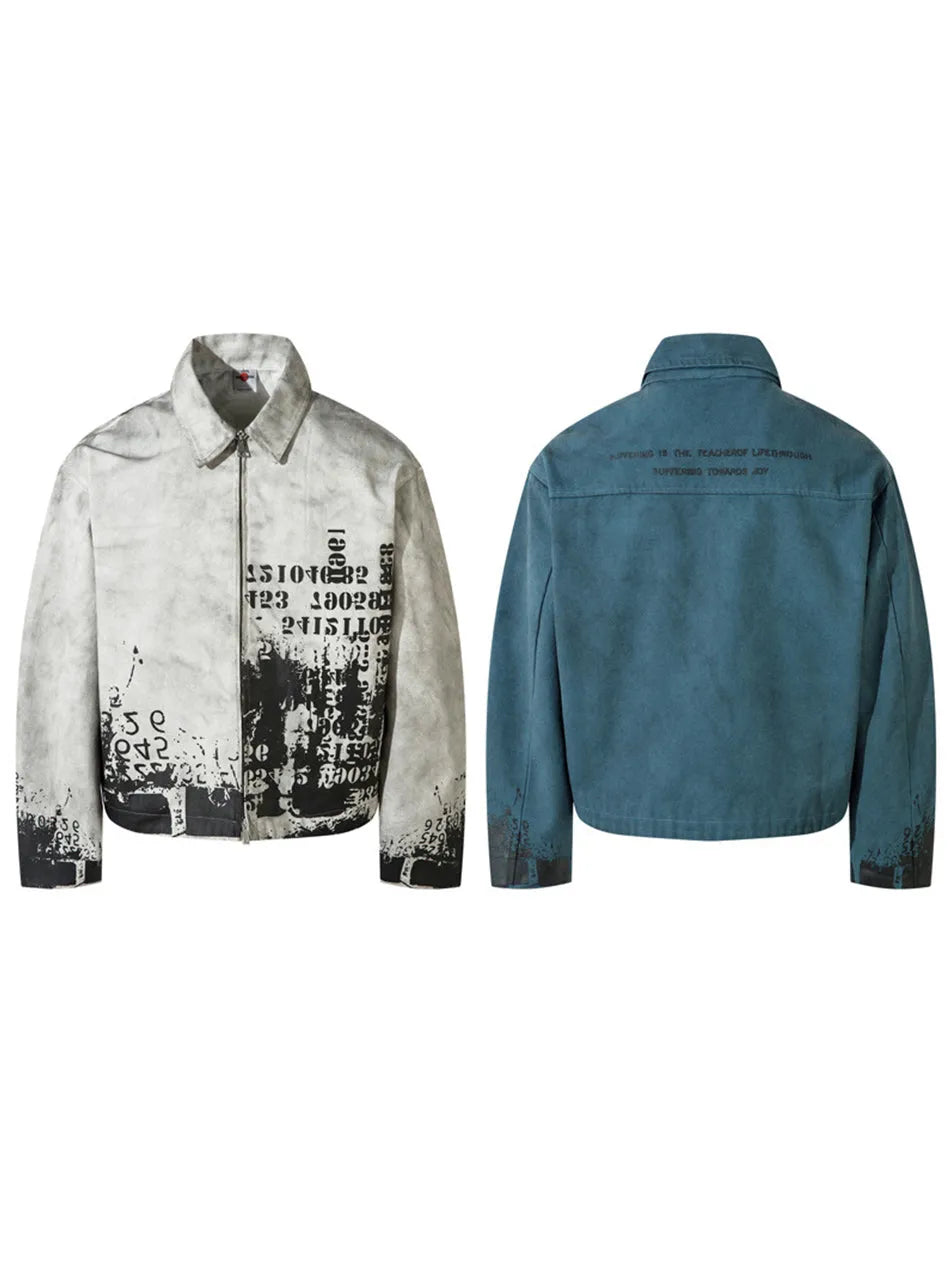 Making Stained Lapel Jacket for Men