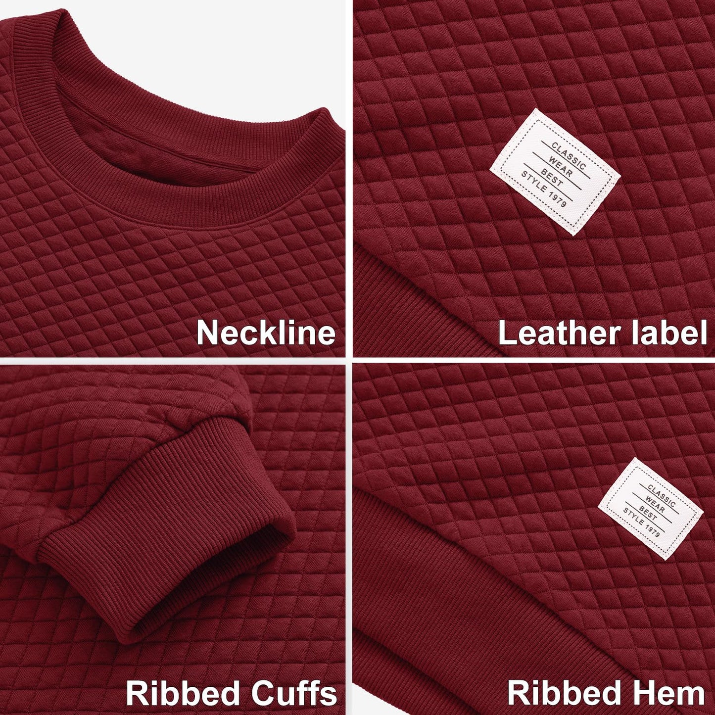 Men's Crewneck Sweatshirts Solid