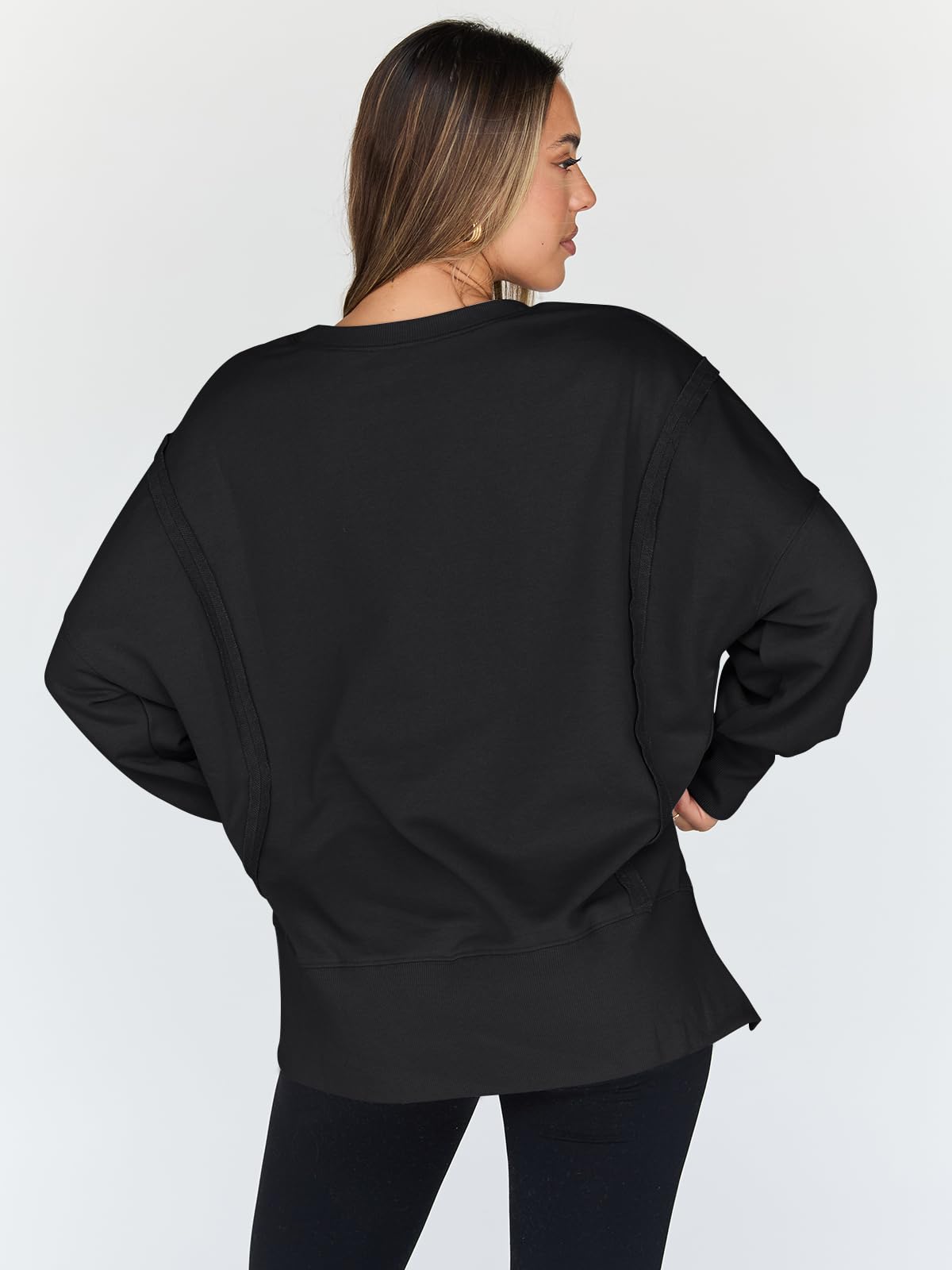 Womens Oversized Sweatshirts Hoodies Crewneck Shirts Fall Outfits