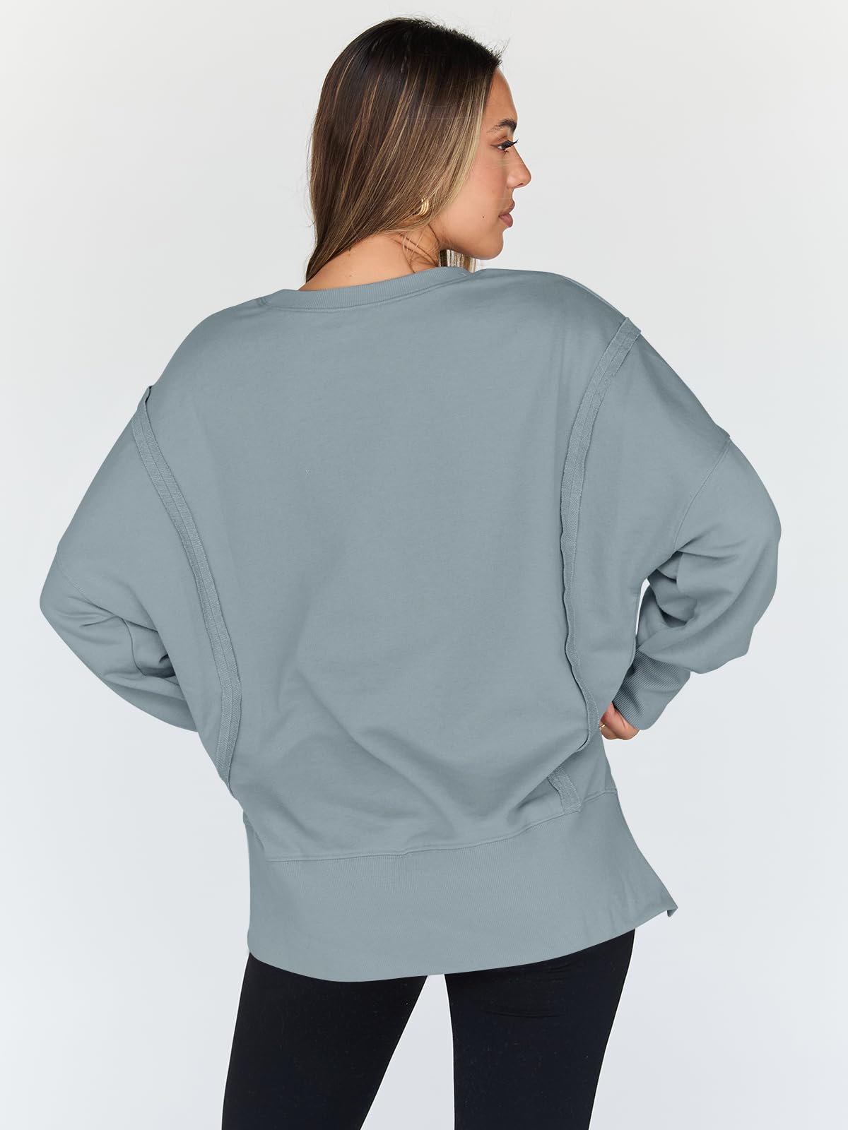 Womens Oversized Sweatshirts Hoodies Crewneck Shirts Fall Outfits