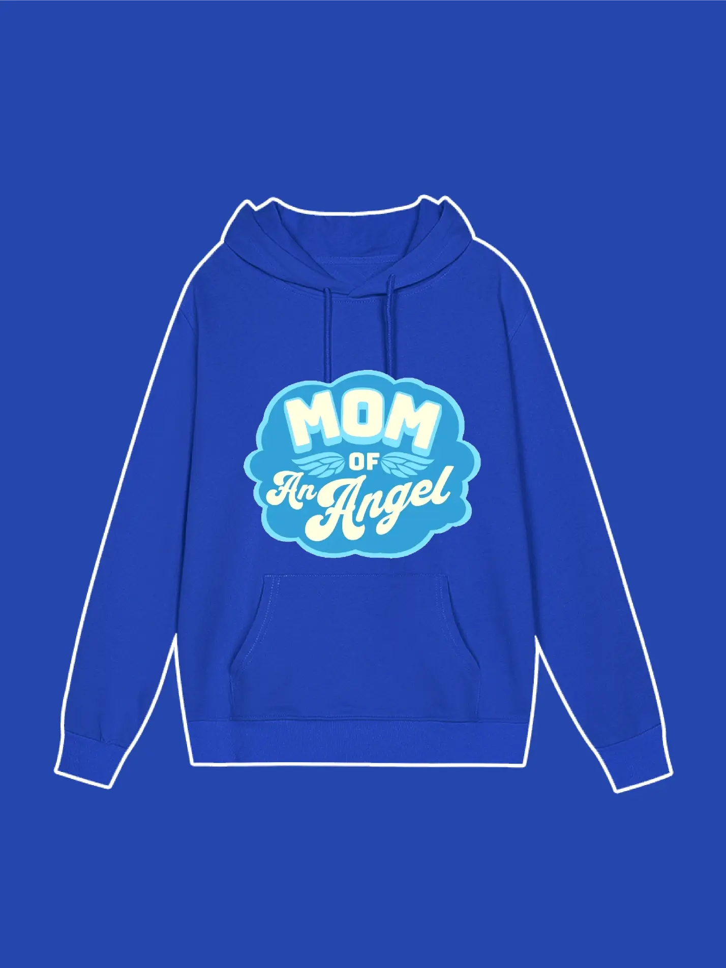 Mom of An Angel Hoodie