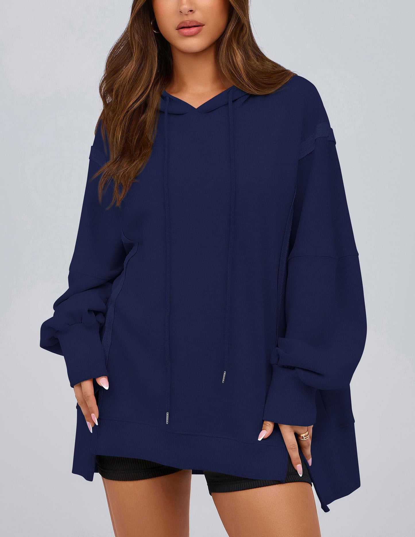 Womens Oversized Hoodie 2025 Spring Sweatshirt Long Sleeve