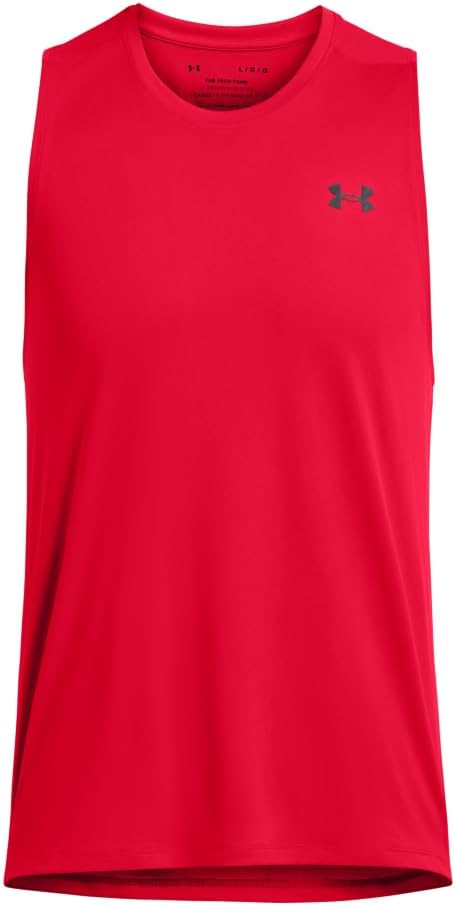 Mens Tech Tank Top Lightweight and Breathable Performance Wear