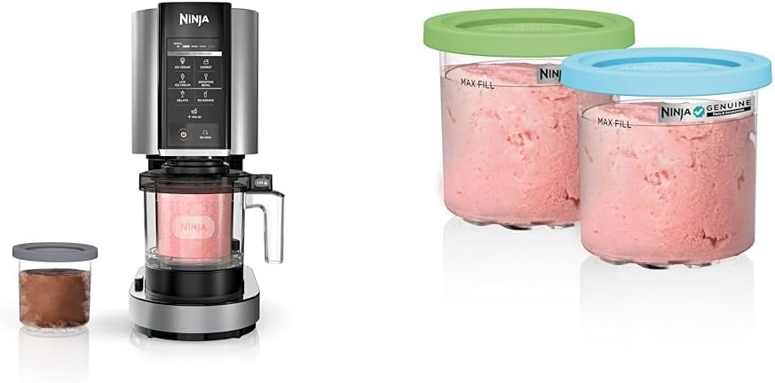 Ninja NC301 CREAMi Ice Cream Maker, for Gelato, Mix-ins, Milkshakes, Sorbet, Smoothie Bowls & More
