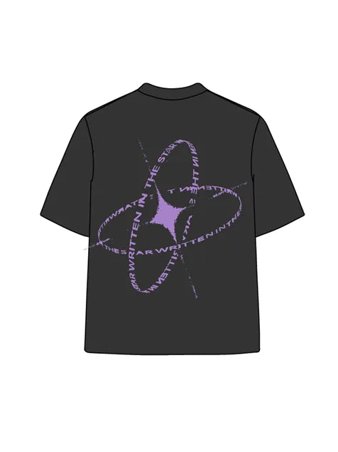 270g Cotton Astronaut Interstellar Wash Old T-shirt