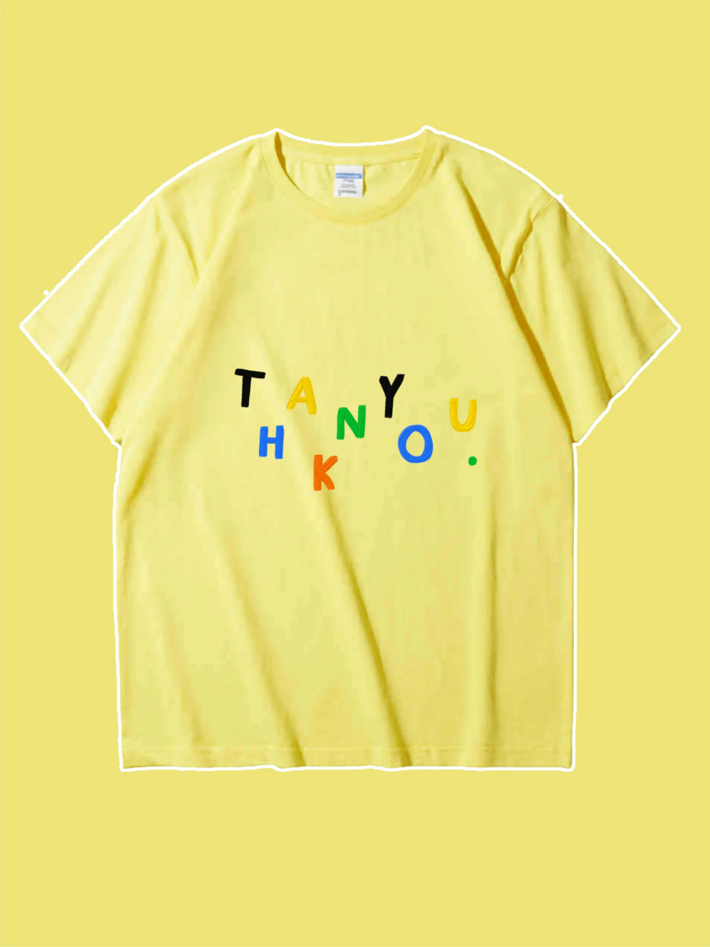 Thank You Letter Graphic T-shirt For Mom