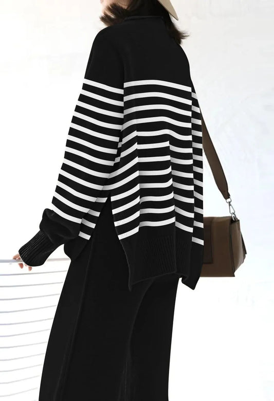 Womens 2 Piece Outfit Set Long Sleeve