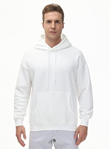 Men's Fleece Pullover Hoodie Loose Fit Ultra Soft