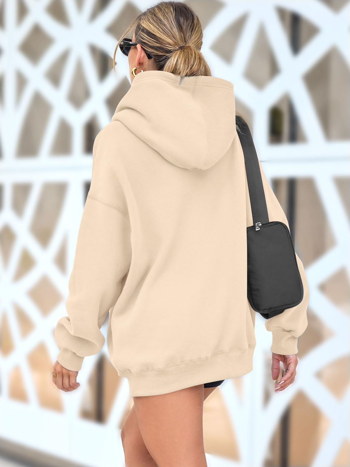 Womens Oversized Sweatshirts Fleece Hoodies Long Sleeve Shirts