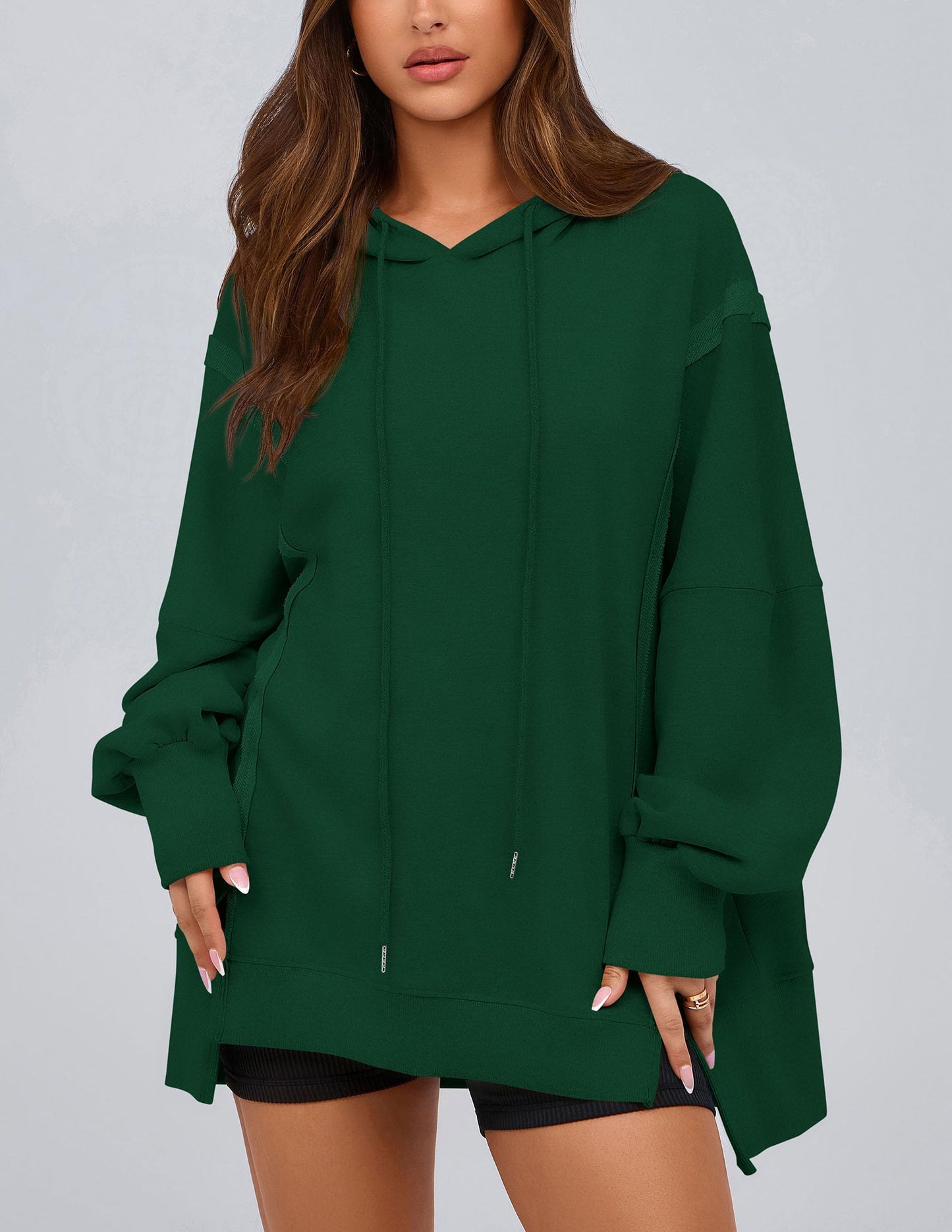 Womens Oversized Hoodie 2025 Spring Sweatshirt Long Sleeve