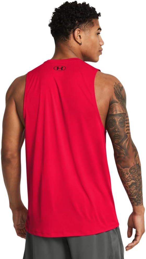 Mens Tech Tank Top Lightweight and Breathable Performance Wear