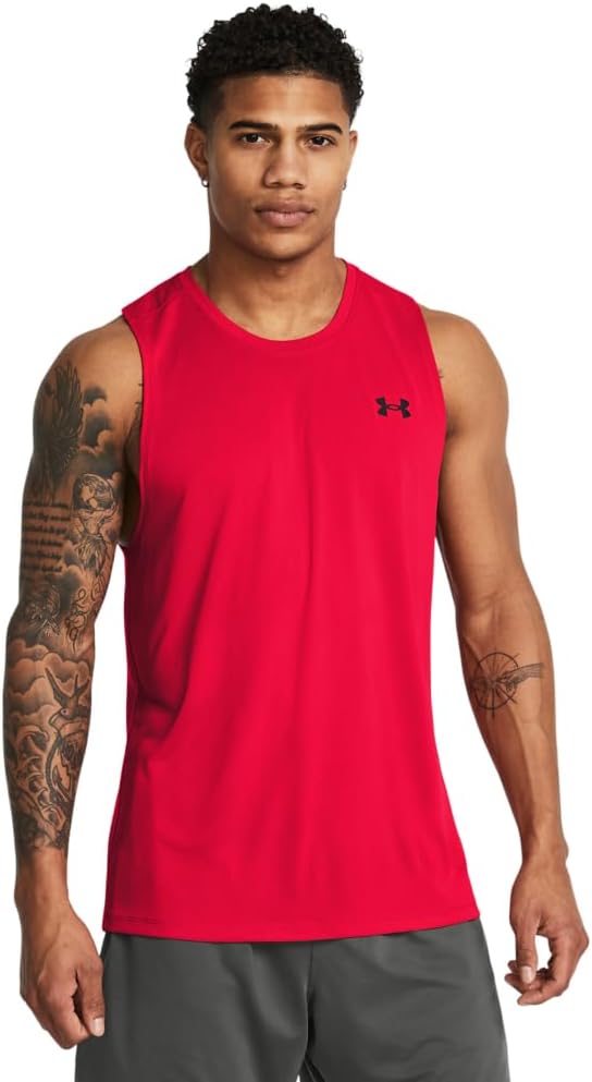 Mens Tech Tank Top Lightweight and Breathable Performance Wear