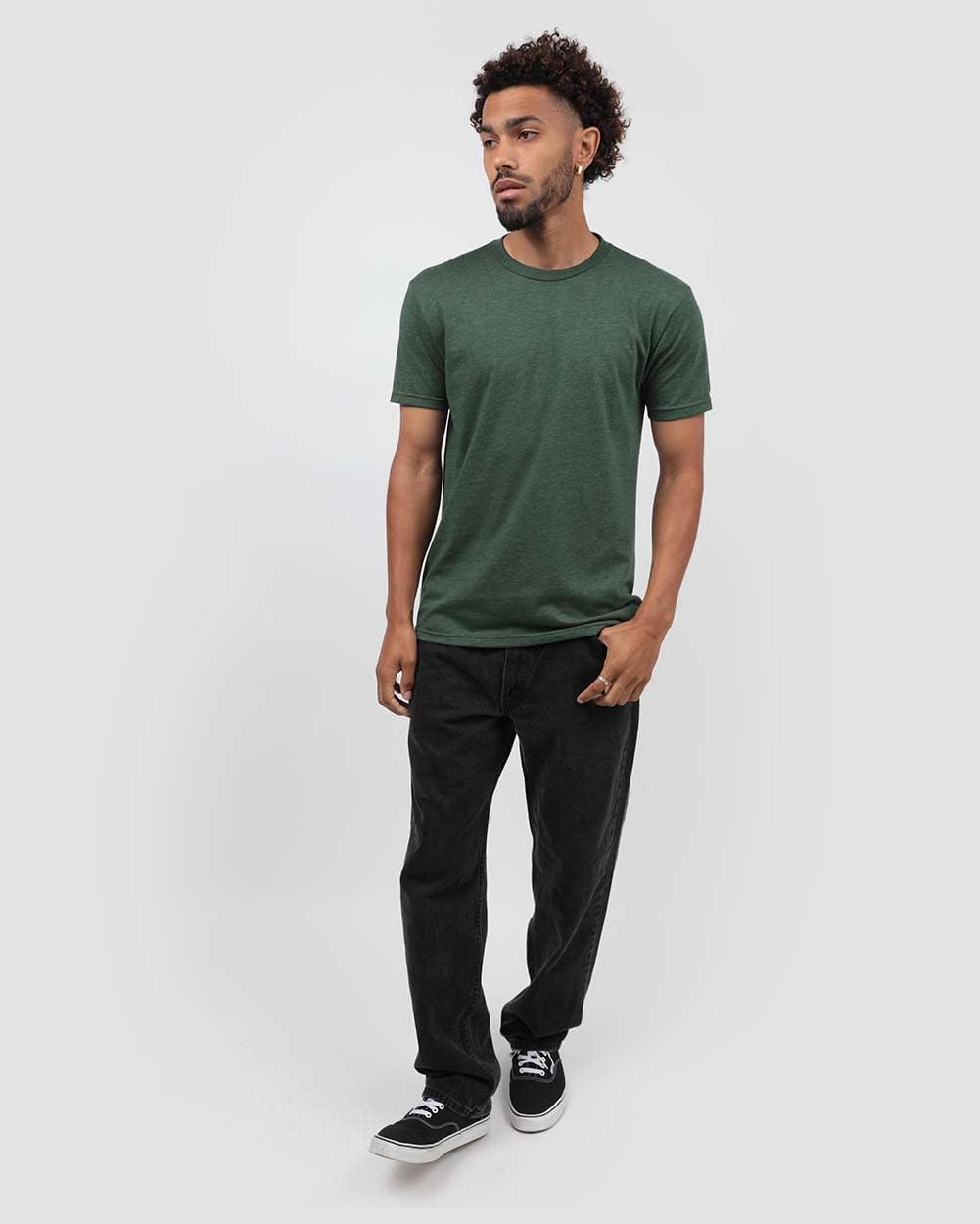 Mens T Shirt Packs - Short Sleeve Crew Neck Soft Fitted Tee