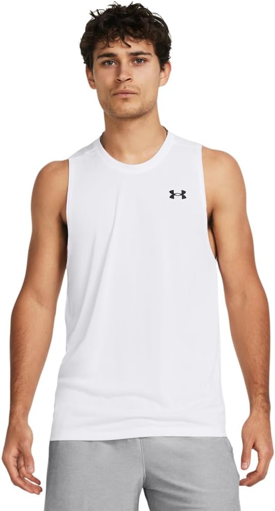 Mens Tech Tank Top Lightweight and Breathable Performance Wear