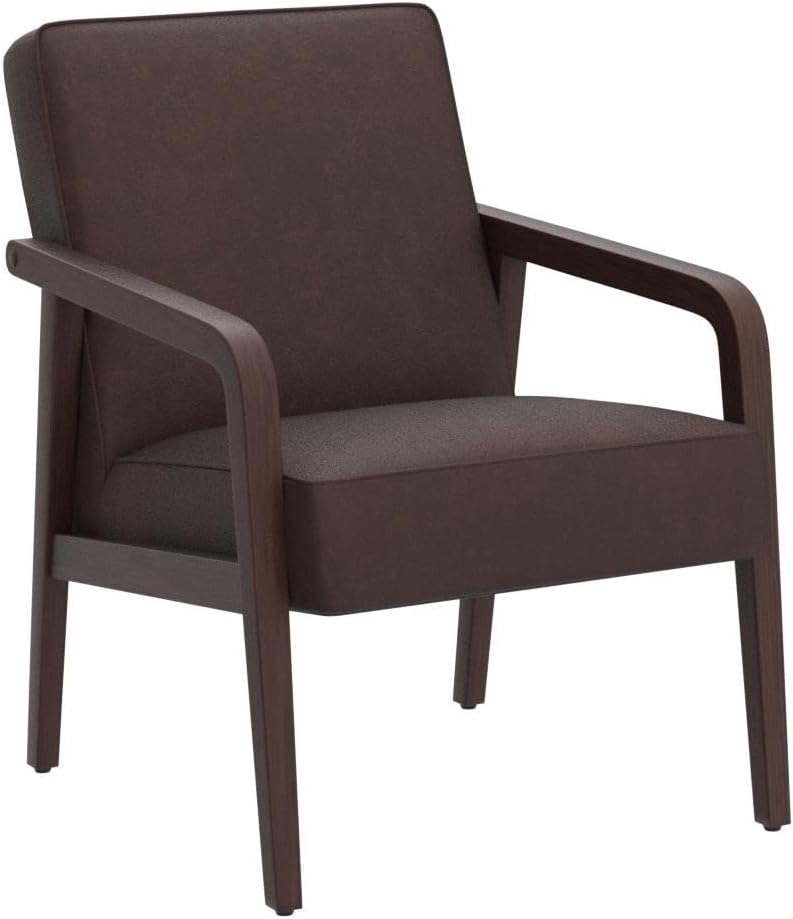 Yaheetech Accent Chair Armchair with Strong Wood Frame
