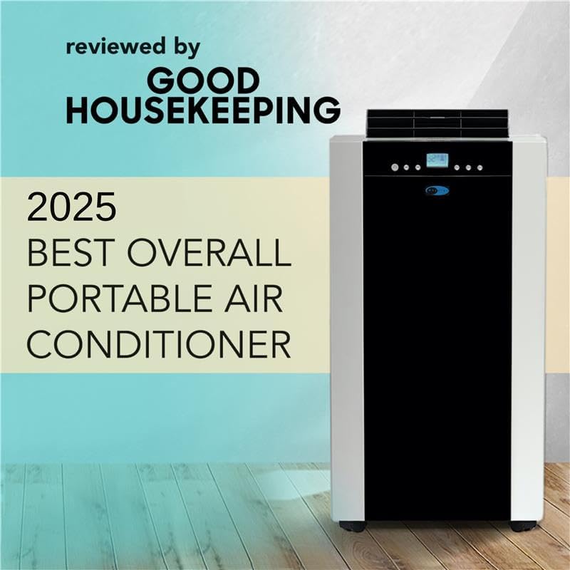 14000 BTU Portable AC Dual Hose 3 in 1 Cooling for 500 SqFt ARC14S with Window Kit