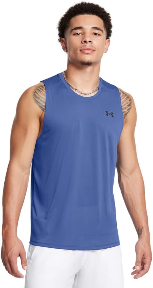 Mens Tech Tank Top Lightweight and Breathable Performance Wear