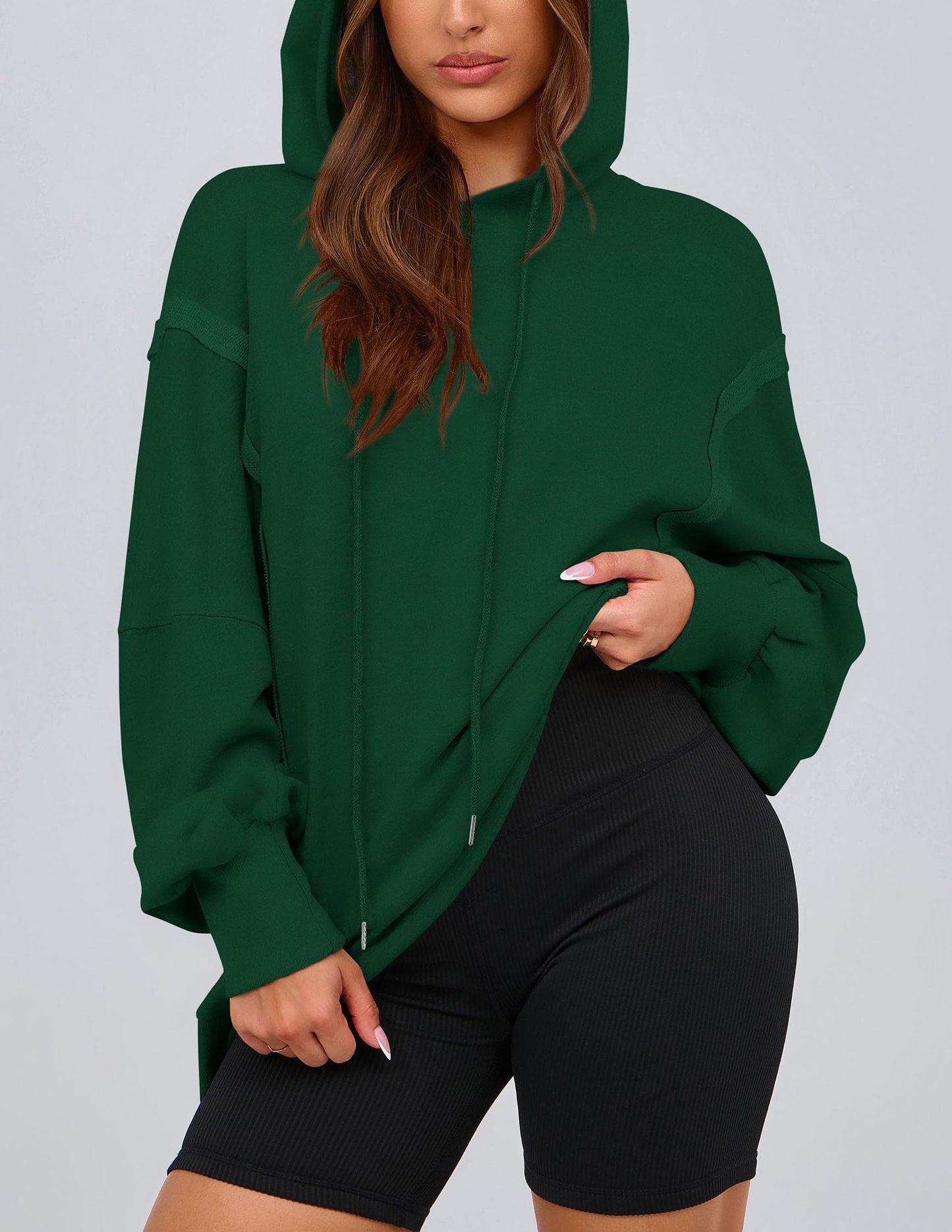 Womens Oversized Hoodie 2025 Spring Sweatshirt Long Sleeve