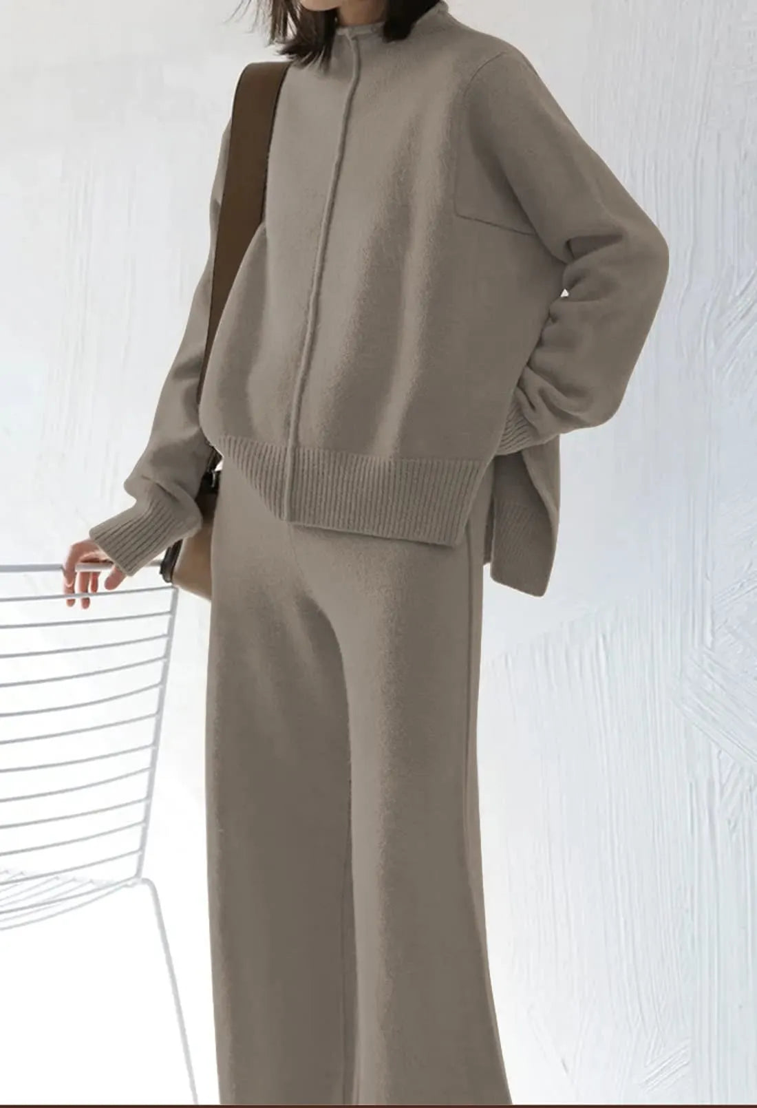 Womens 2 Piece Outfit Set Long Sleeve