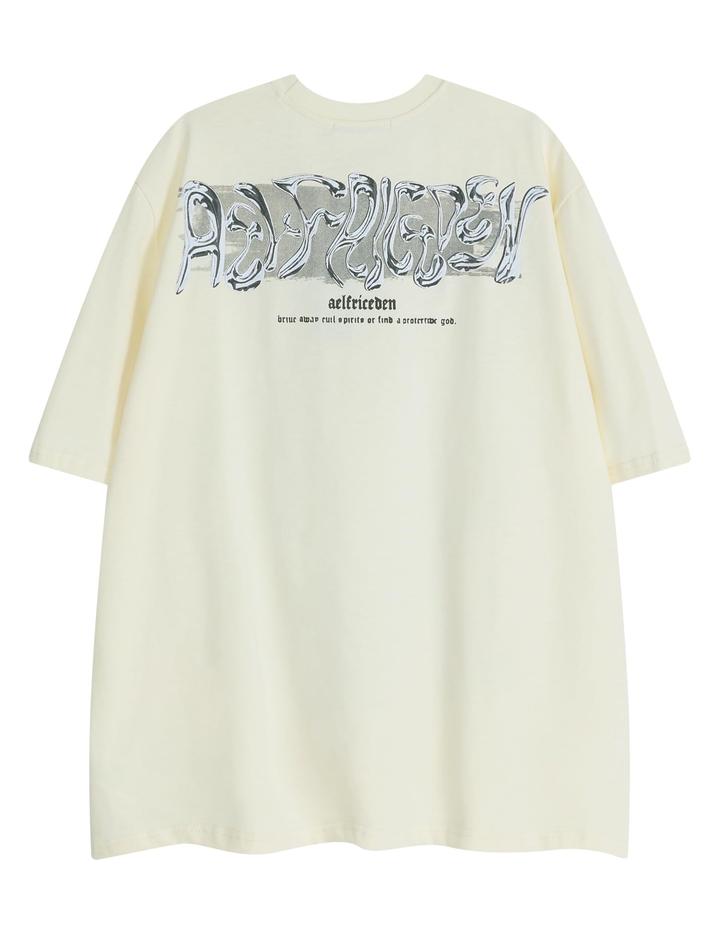 Metalic Graphic Tees Men Y2k Oversized T Shirts Women Vintage Tees Unisex Summer Tops