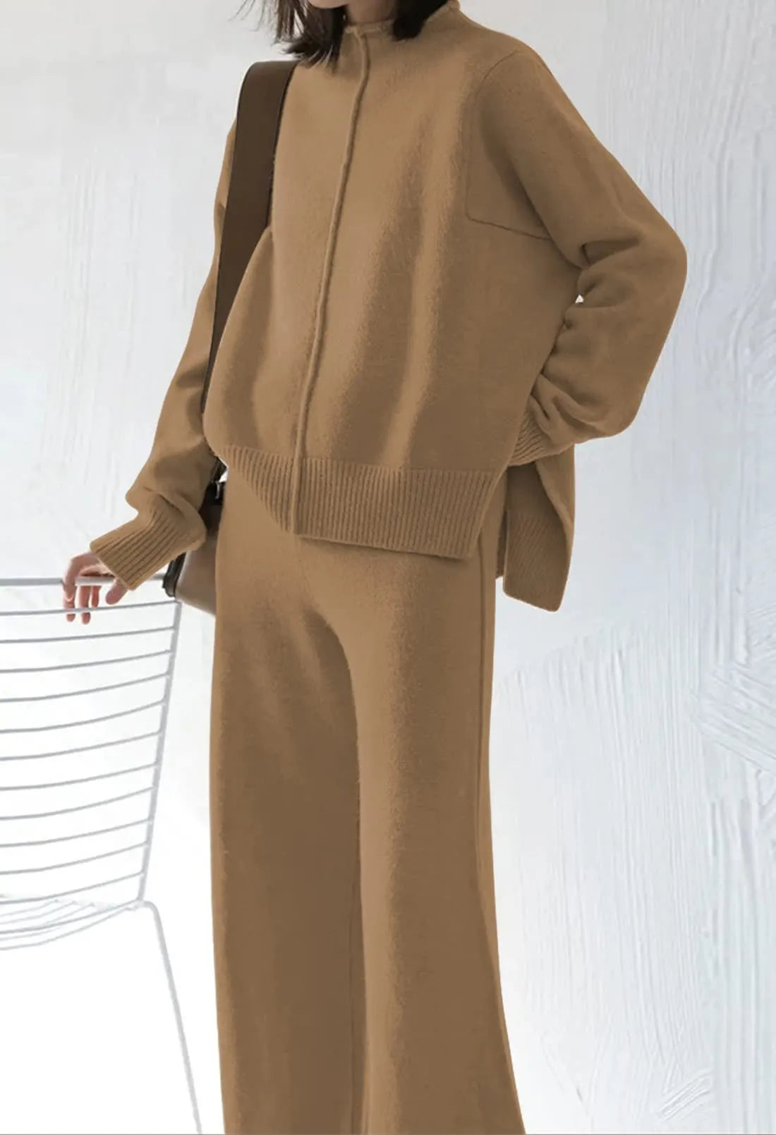 Womens 2 Piece Outfit Set Long Sleeve