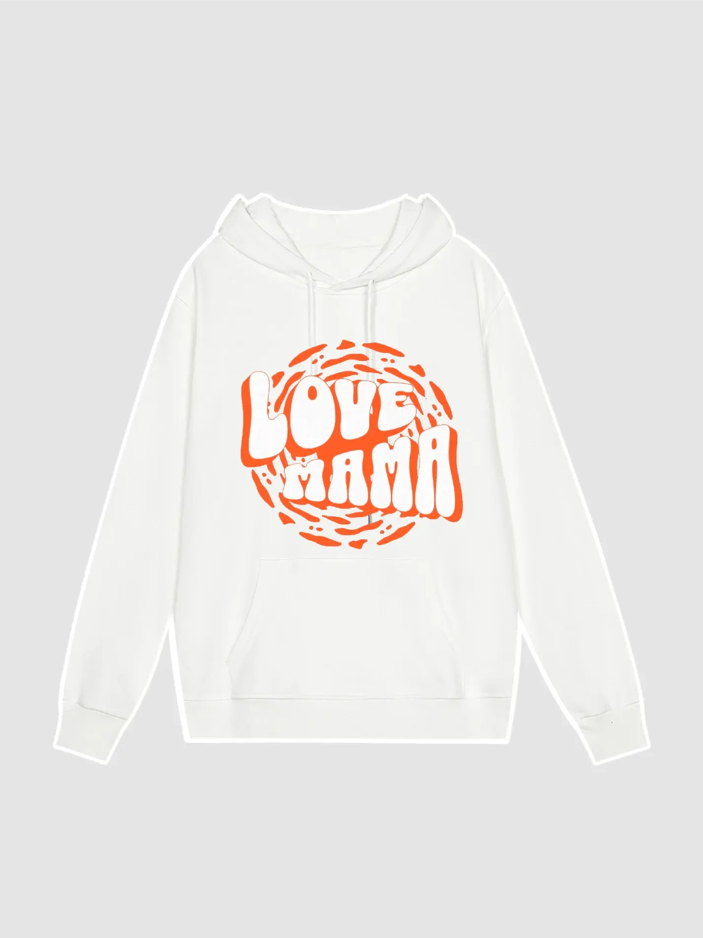 Love MAMA Graphic Hoodie