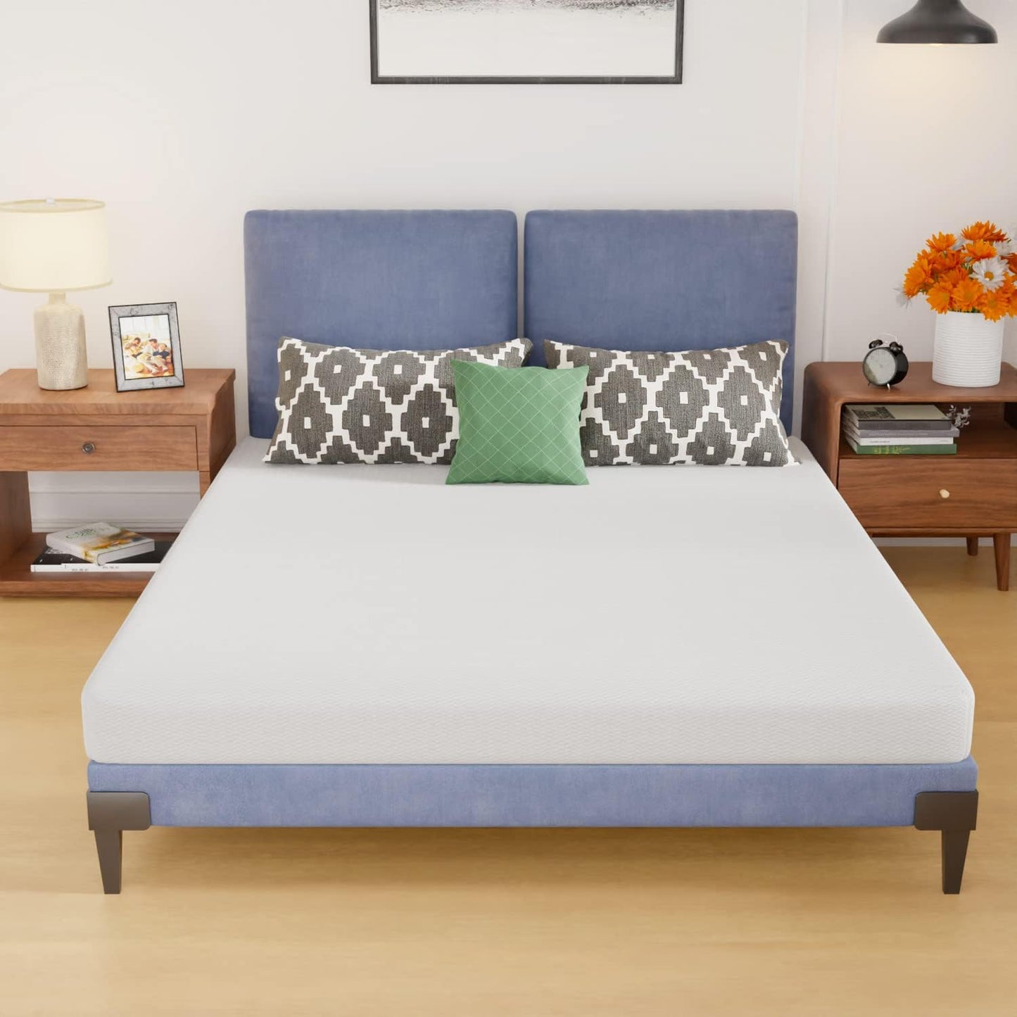 Twin 6 Inch Gel Memory Foam Mattress in a Box Medium Firm