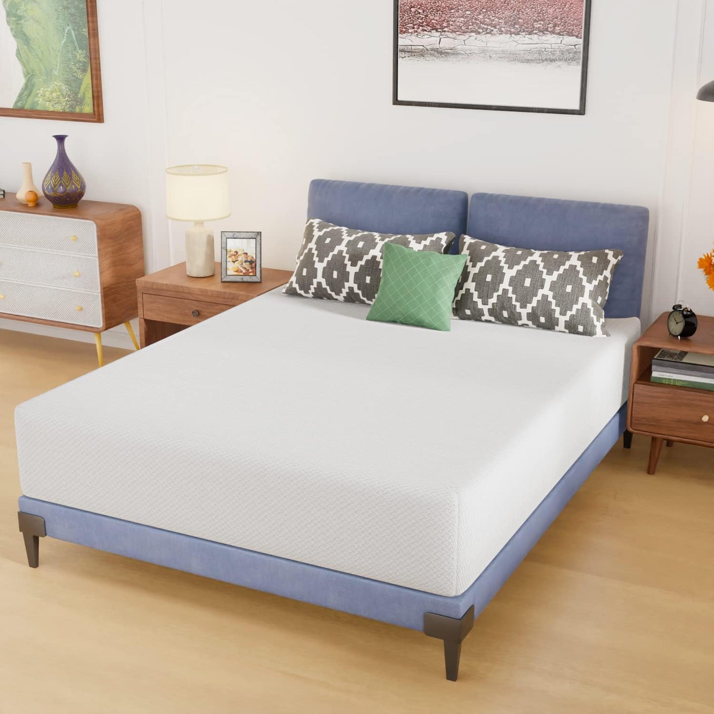 Twin 6 Inch Gel Memory Foam Mattress in a Box Medium Firm